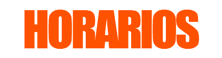 HORARIOS